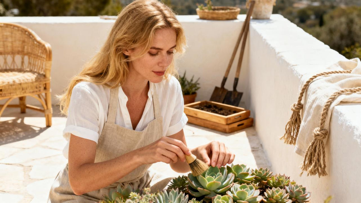 Ceramic Pots and Succulents: The Quiet Luxury of Living Tabletop Arrangements