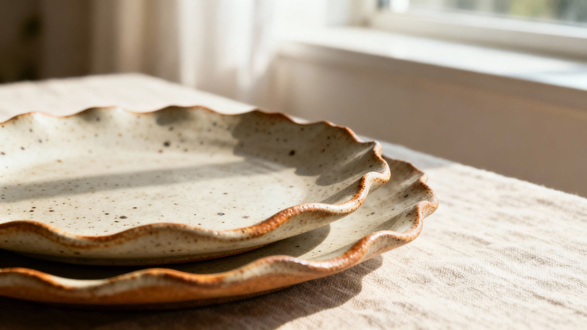 How Irregularities in Ceramic Plates Enhance Your Taste Experience